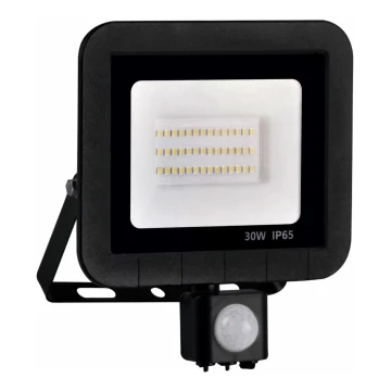 LED Strålkastare med sensor LED/30W/230V IP65