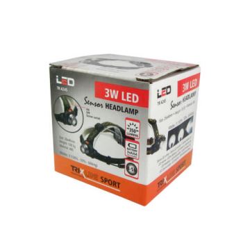 LED Strålkastare med sensor LED/3W/3xAAA
