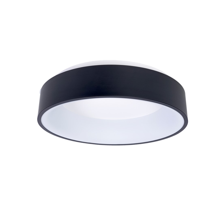 LED Takbelysning OHIO Svart LED/24W/230V diameter 45 cm