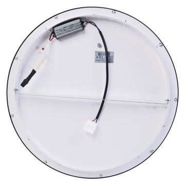 LED Takbelysning OHIO Svart LED/32W/230V diameter 60 cm