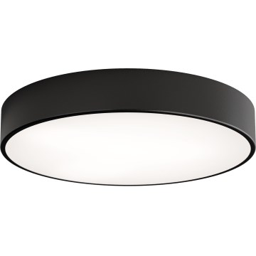 LED taklampa CLEO LED/69W/230V 3000K diameter 50 cm svart