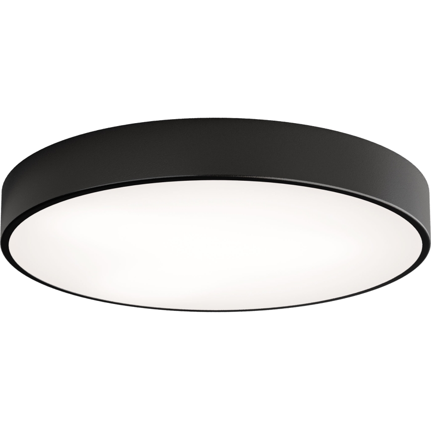 LED taklampa CLEO LED/69W/230V 3000K diameter 60 cm svart