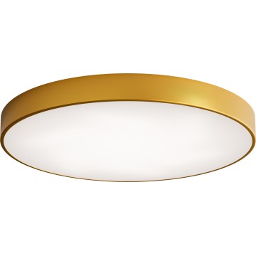 LED taklampa CLEO LED/96W/230V 3000K diameter 80 cm guld