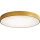 LED taklampa CLEO LED/96W/230V 3000K diameter 80 cm guld