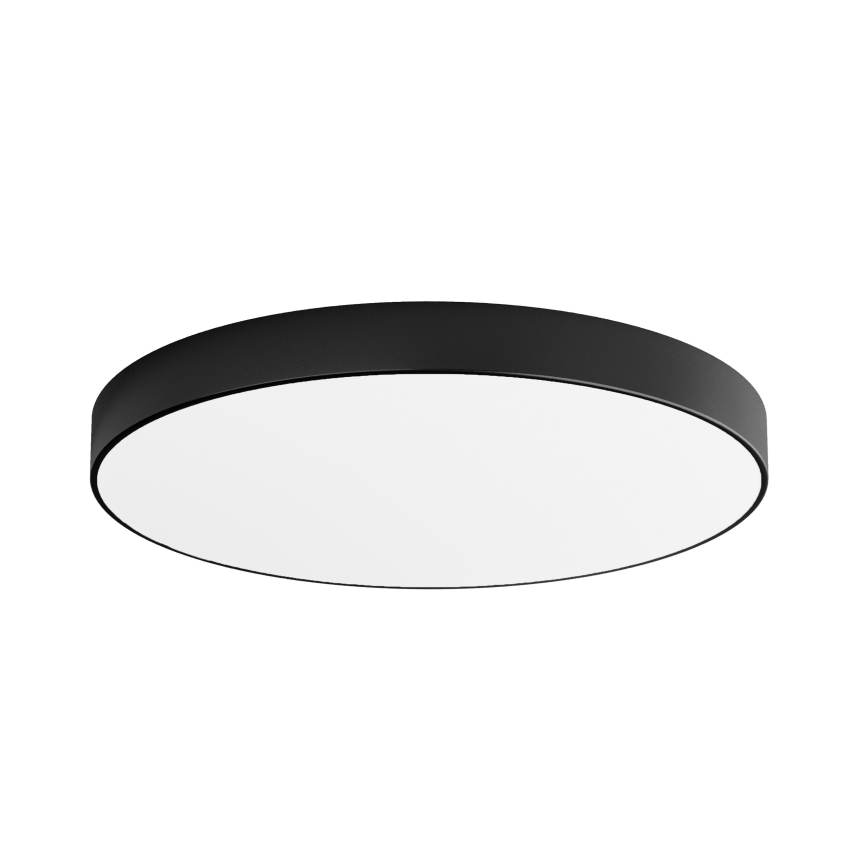 LED taklampa CLEO LED/96W/230V 3000K diameter 80 cm svart