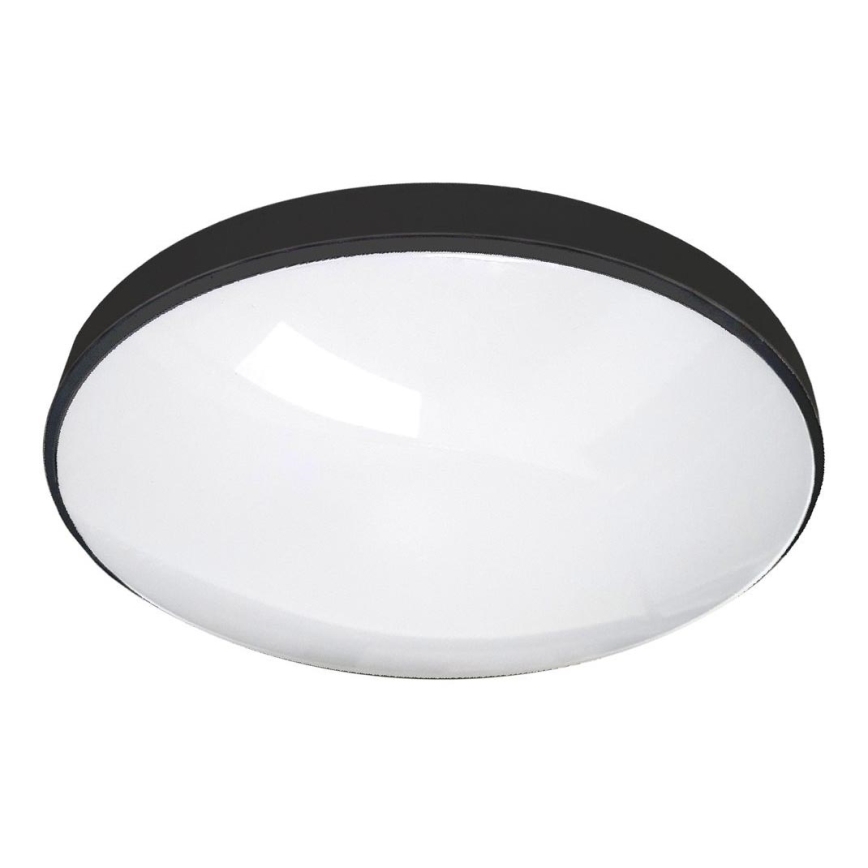 LED taklampa för badrum CIRCLE LED/36W/230V 4000K diameter 45 cm IP44 svart