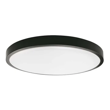 LED taklampa för badrum LED/18W/230V 3000K IP44 svart