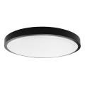 LED taklampa för badrum SAMSUNG CHIP LED/18W/230V IP44 3000K diameter 25 cm svart