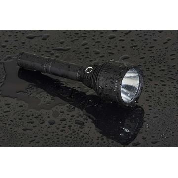 LED Ljusreglerad rechargeable flashlight LED/30W/5V IPX7 3000 lm 6,5 h 8400 mAh