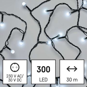 LED utomhus julkedja  300xLED/35m IP44 kall vit 