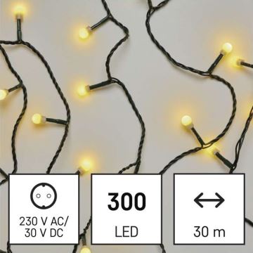 LED utomhus julkedja  300xLED/35m IP44 varm vit 