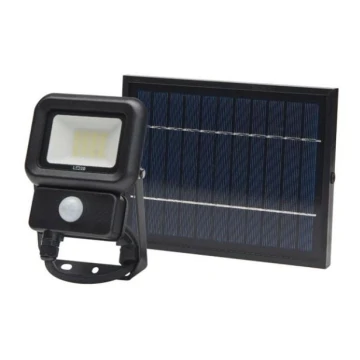 LED Utomhus solar strålkastare med en sensor LED/10W/3,7V 6500K IP65