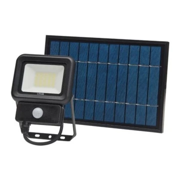 LED Utomhus solar strålkastare med en sensor LED/20W/3,7V 6500K IP65