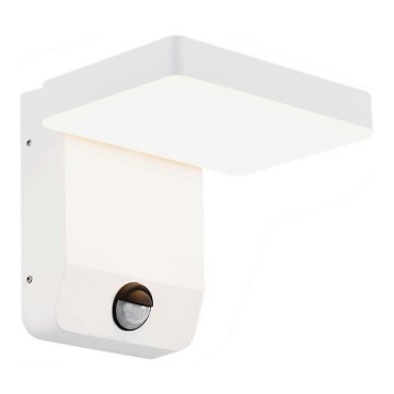 LED Utomhus wall flexible belysning med sensor LED/17W/230V IP65 3000K vit