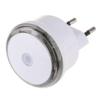 LED Uttag Nattlampa med en fotosensor 3xLED/0,5W/230V