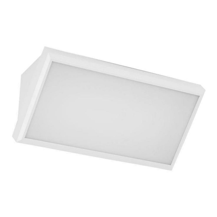 LED vägglampa för utomhusbruk LED/12W/230V 4000K IP65 vit