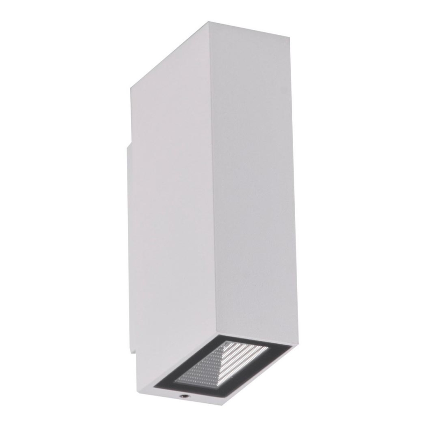 LED vägglampa för utomhusbruk ORLEAN 2xLED/2,5W/230V vit IP54