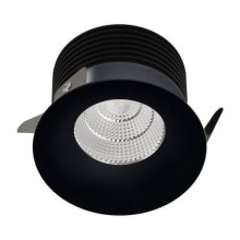 LED2 - LED Infälld spotlight SPOT LED/9W/230V svart IP44
