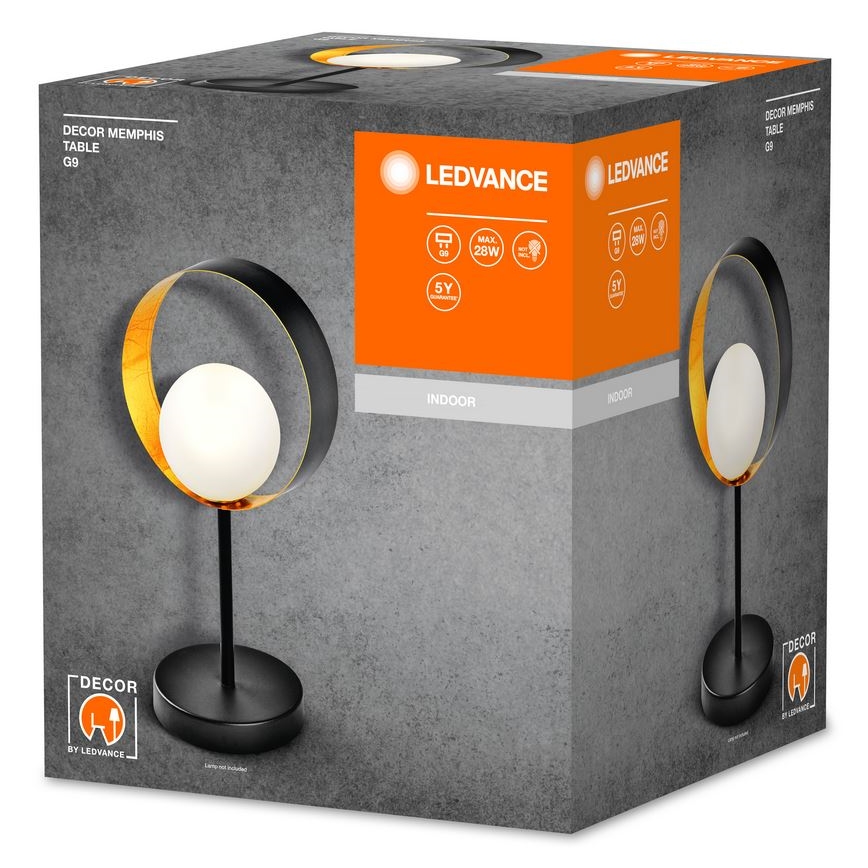 Ledvance - Bordslampa DECOR MEMPHIS 1xG9/28W/230V