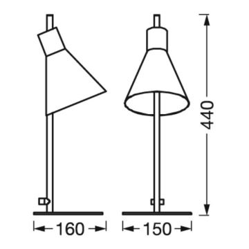 Ledvance - LED bordslampa DECOR TOKIO LED/5W/230V