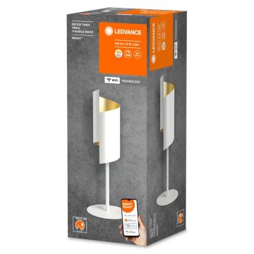 Ledvance - LED Dimbar bordslampa SMART+ DECOR TWIST LED/12W/230V 3000-6500K Wi-Fi vit