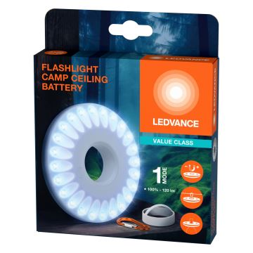 Ledvance - LED-lampa FLASHLIGHT CAMP LED/1,2W/3xAAA