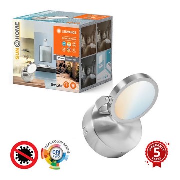 Ledvance - LED Ljusreglerad badrum spotlight SUN@HOME LED/7,5W/230V 2200-5000K CRI 95 Wi-Fi IP44