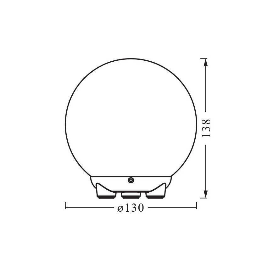 Ledvance - LED RGBW Ljusreglerad uppladdningsbar bordslampa SMART+ MAGIC LED/2,5W/5V 2200-6500K Wi-Fi