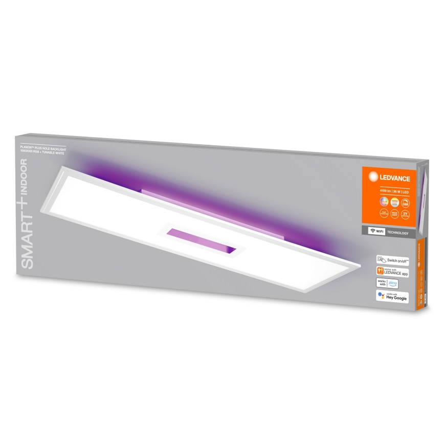 Ledvance - LED RGBW Ljusreglerad taklampa SMART+ PLANON LED/36W/230V 2700-6500K Wi-Fi