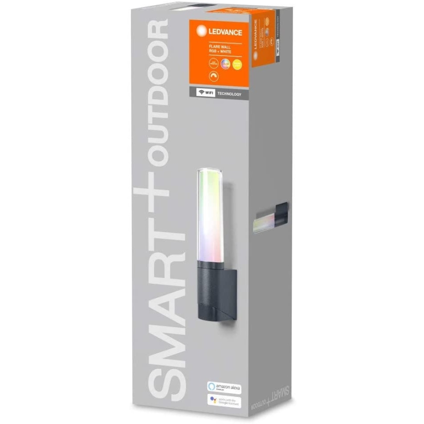 Ledvance - LED RGBW Utomhus Väggbelysning SMART+ FLARE LED/7,5W/230V IP44 Wi-Fi