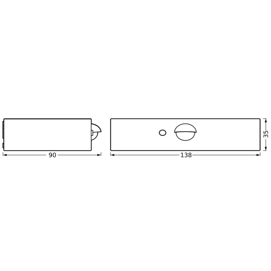 Ledvance - LED solcell väggbelysning med sensor ENDURA SOLAR LED/3W/4,2V IP65