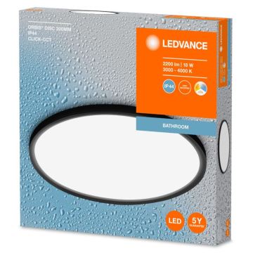 Ledvance - LED taklampa för badrum DISC LED/18W/230V 3000/4000K IP44