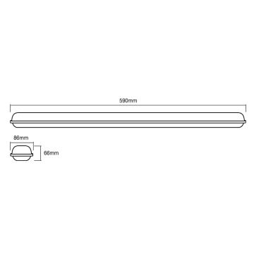 Ledvance - LED Technical ljus SUBMARINE LED/18W/230V IP65