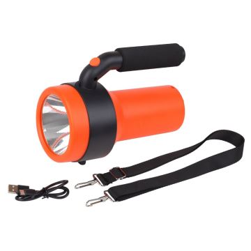 Ledvance - LED uppladdningsbar ficklampa med en strömbank FLASHLIGHT LED/3W/5V 2400mAh