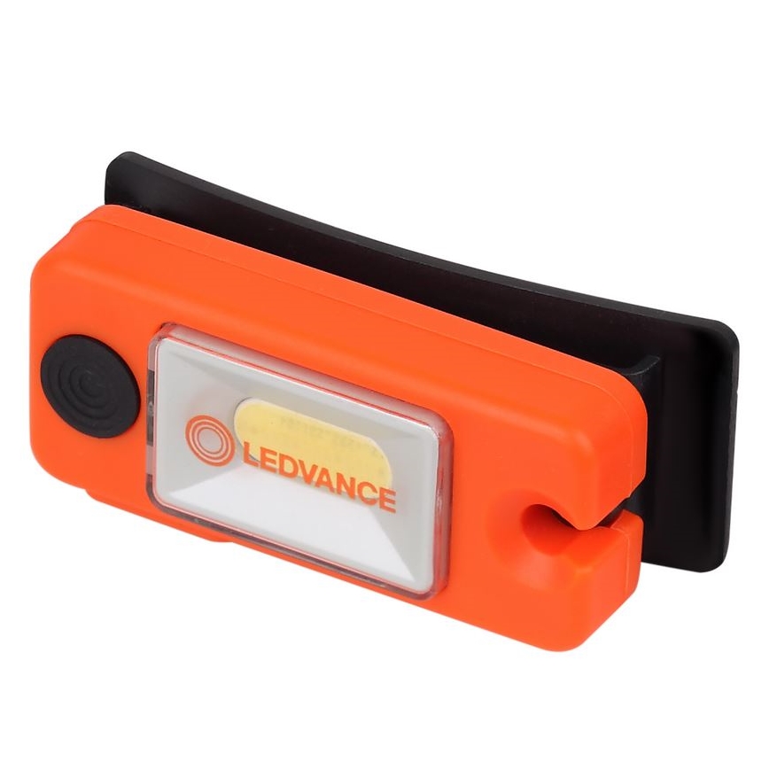 Ledvance - LED uppladdningsbar pannlampa FLASHLIGHT LED/1,3W/5V 250mAh