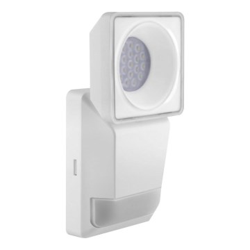 Ledvance - LED Utomhus Väggbelysning med sensor SPOT LED/8W/230V IP55 vit