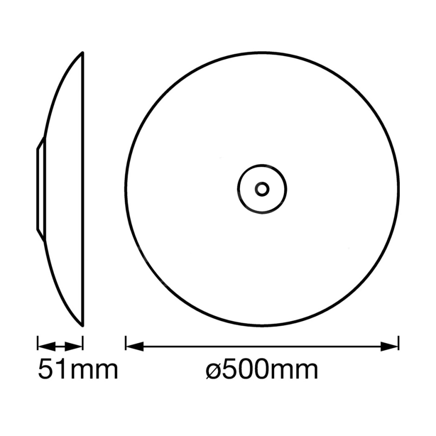 Ledvance - Taklampa SMART+ TIBEA 1xE27/40W/230V