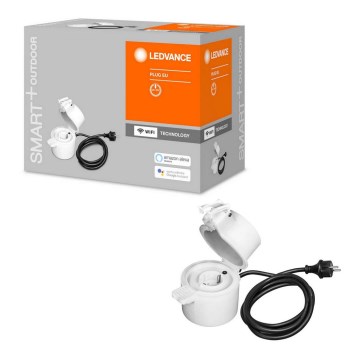 Ledvance - Utomhus smart kontakt SMART+ PLUG 3680W IP44 Wi-Fi