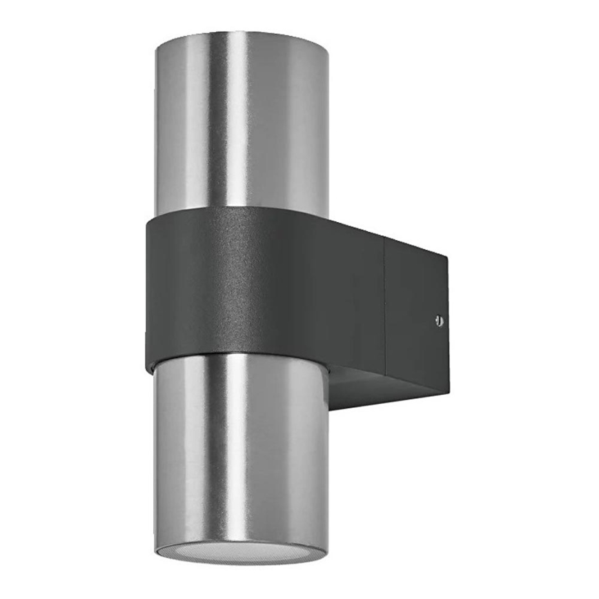 Ledvance - Vägglampa för utomhusbruk ENDURA ROTARY 2xGU10/5W/230V IP44