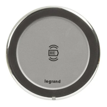 Legrand 077640L - Trådlös laddare för bordsskiva 15W IP44