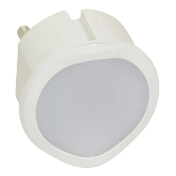 Legrand 50676 - LED Nattlampa för vägguttag PL9 LED/0,06W/230V