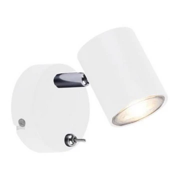 Leuchten Direkt 11941-16 - LED vägg spotlight  TARIK 1xGU10/5W/230V vit 