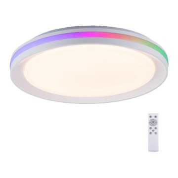 Leuchten Direkt 15544-16 - LED RGB Dimmable ceiling belysning RIBBON LED/15W/230V
