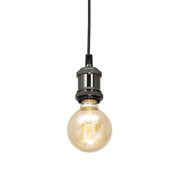 Ljuskrona med snöre EDISON 3xE27/60W/230V