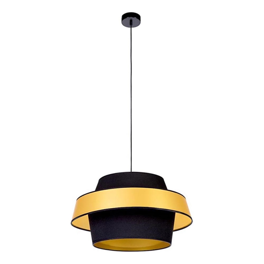 Ljuskrona med snöre PRETO GOLD 1xE27/60W/230V - FSC-certifierad