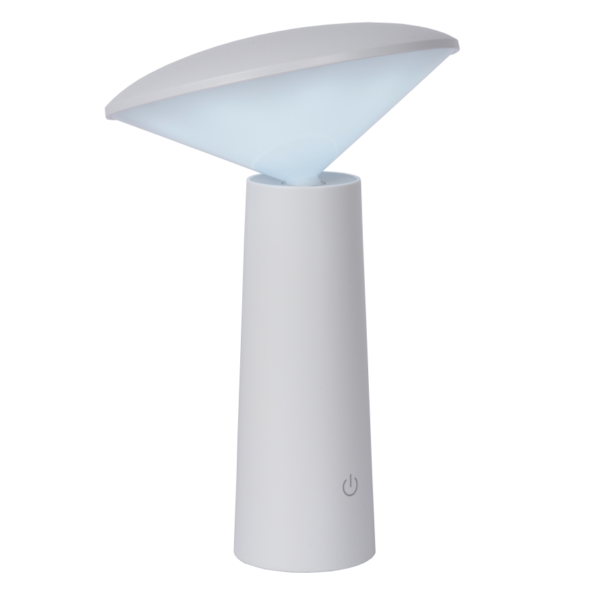 Lucide 02807/04/31 - LED Ljusreglerad beröring utomhus lampa JIVE LED/3W/5V 3000/4750/6500K IP44 vit