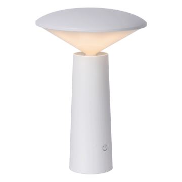 Lucide 02807/04/31 - LED Ljusreglerad beröring utomhus lampa JIVE LED/3W/5V 3000/4750/6500K IP44 vit