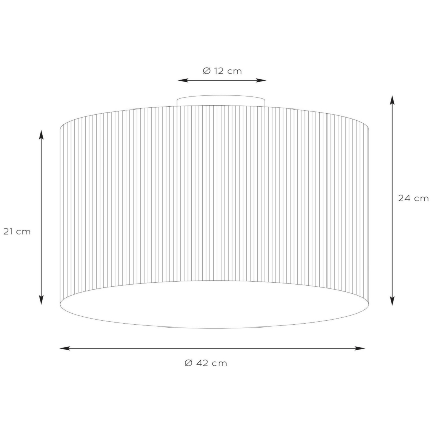 Lucide 03129/42/30 - Taklampa MAGIUS 1xE27/40W/230V Bambu