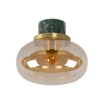 Lucide 03140/23/62 - Taklampa LORENA 1xE27/40W/230V IP44 grön