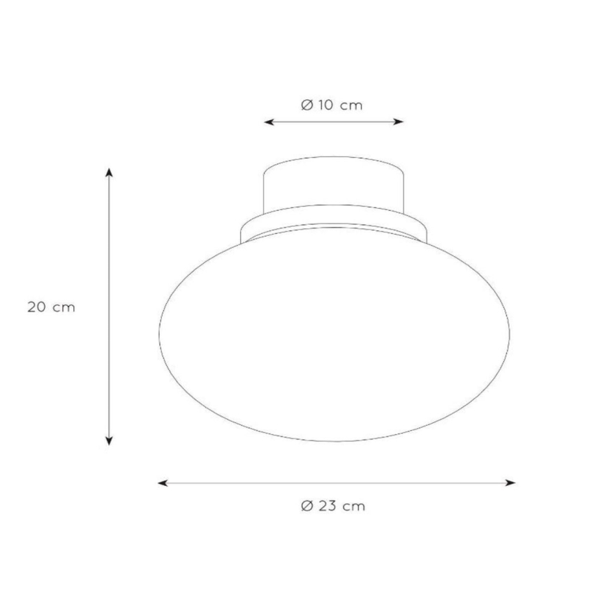 Lucide 03140/23/62 - Taklampa LORENA 1xE27/40W/230V IP44 grön